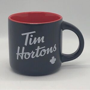 Collectable Tim Hortons Black and Red Mug